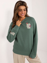 Hurt Khaki bluza z printem SUBLEVEL