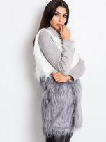 Biało-szara kamizelka Lexie