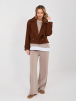 Fango damski komplet z dwuwarstwową bluzą RUE PARIS 