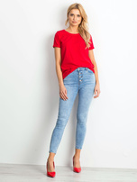 Czerwony t-shirt Transformative