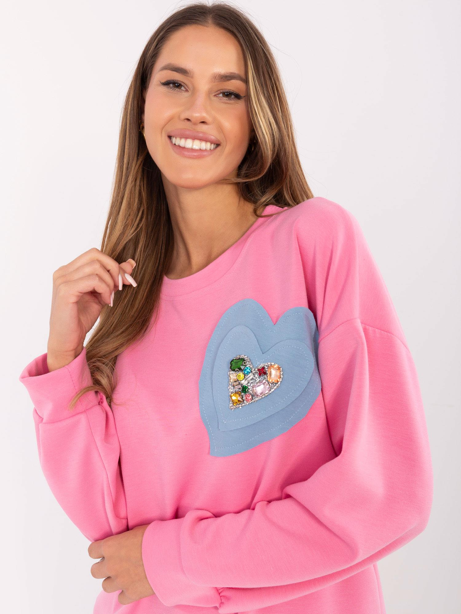 Bluza różowy
