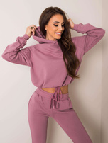 Brudnoróżowy komplet Adoria