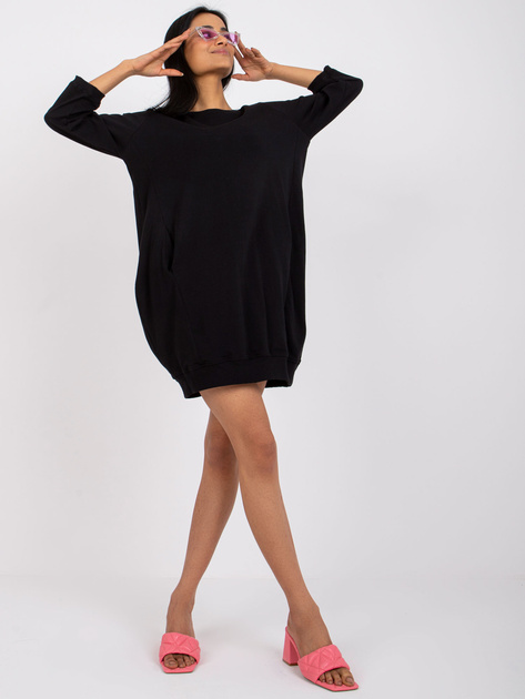 Czarna sukienka na co dzień Salou