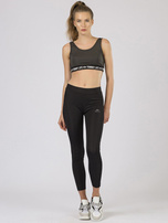 TOMMY LIFE Khaki top sportowy