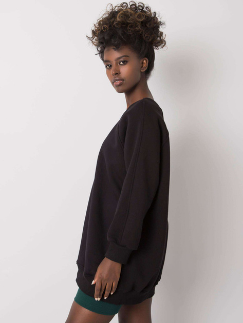 Czarna bluza bawełniana Lana