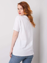 Biały t-shirt Zoya