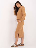 Camelowy komplet Alishia RUE PARIS