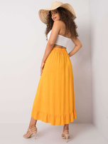 Pomarańczowa spódnica z wiązaniem Jettie OCH BELLA