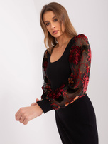 Hurtownia Czarna sukienka dopasowana mini RUE PARIS