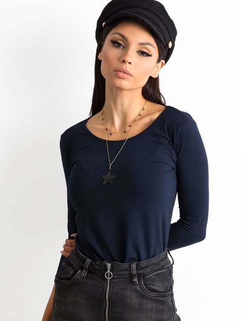 Granatowa bluzka Mona