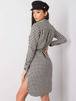 Czarno-biała sukienka Cande