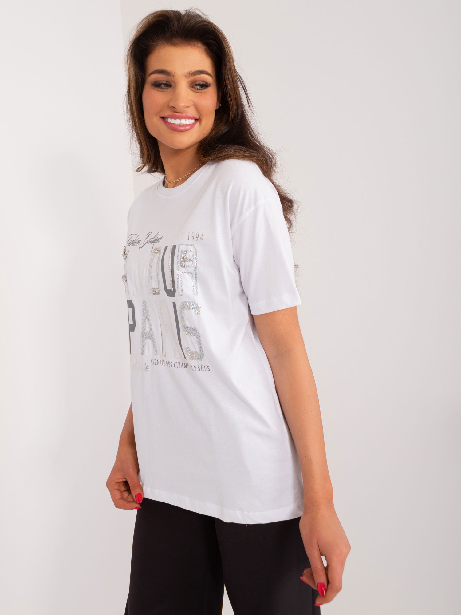 T-shirt biały