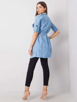 Niebieska narzutka Smith 