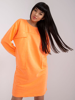 Pomarańczowa sukienka z kieszeniami Carrara