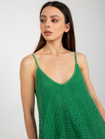 Hurt Zielony luźny top damski OCH BELLA