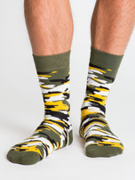 Skarpety męskie we wzory zestaw 3 szt.