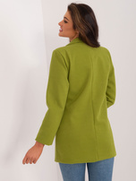 Hurtownia Oliwkowa marynarka damska z podszewka