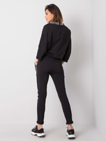 Czarny komplet casualowy Kadeesha 