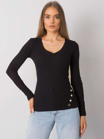 Black striped blouse Abeline RUE PARIS