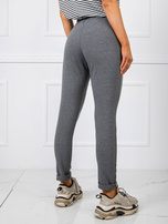 Ciemnoszare spodnie Jess