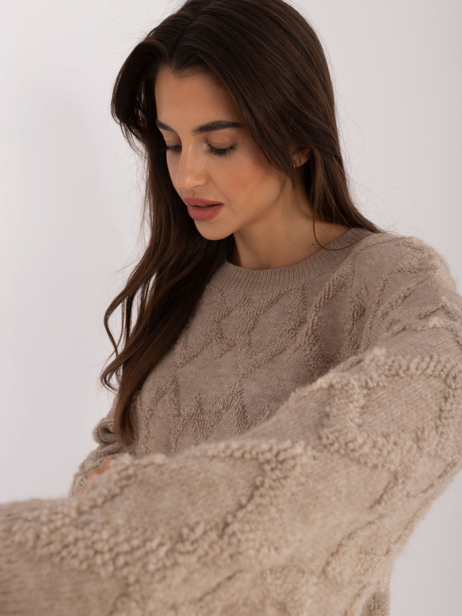 Sweter beżowy