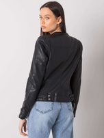 Schwarze Velma Bikerjacke.