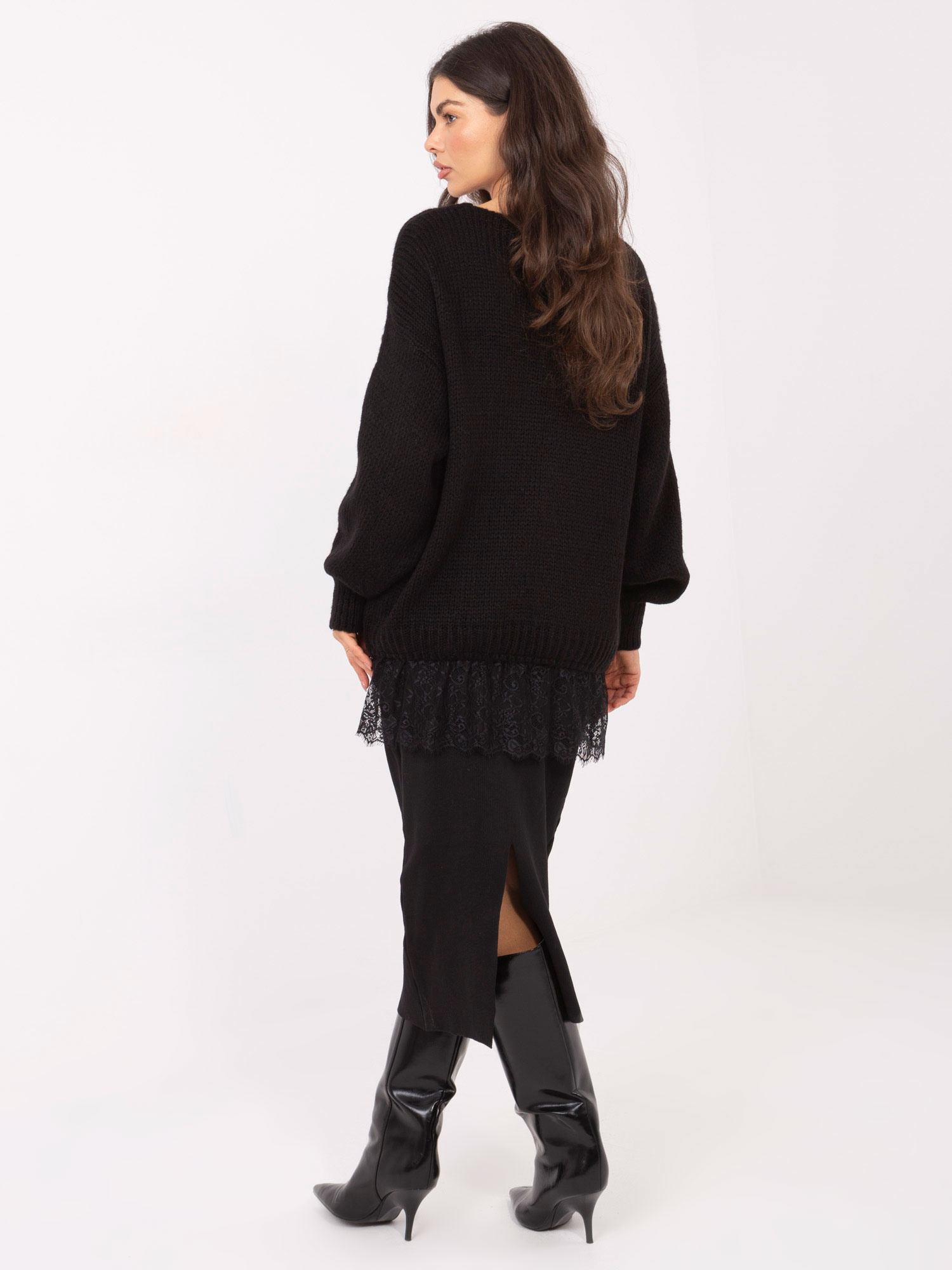 Sweter czarny