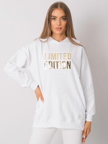 Biała bluza damska z kapturem Clothilde RUE PARIS