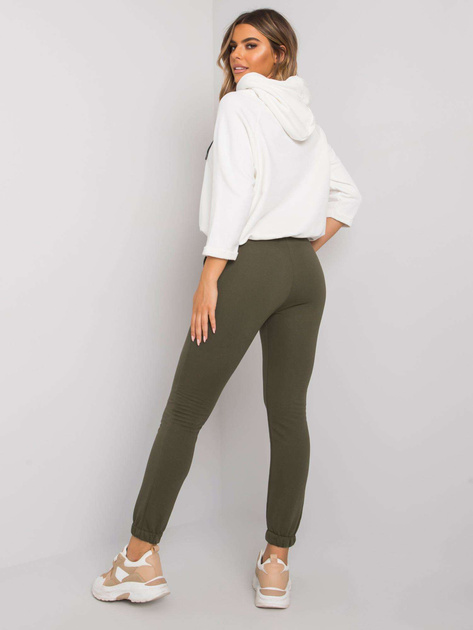 Biało-khaki komplet casualowy Lillynn