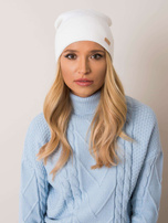 Biała czapka basic RUE PARIS