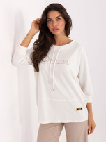 Women's blouse with ties.