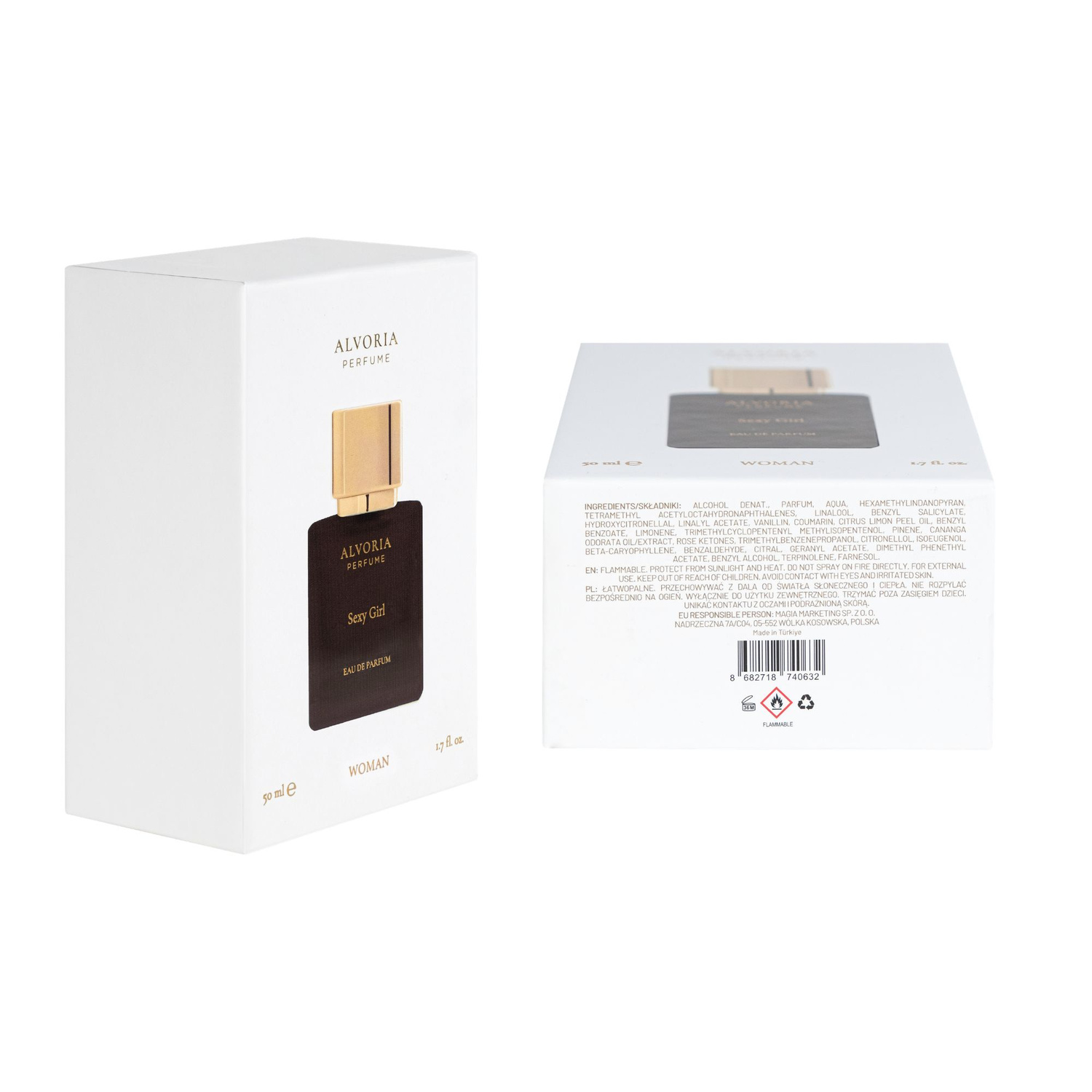 Sexy Girl - Prémiové parfémy Alvoria 50ml