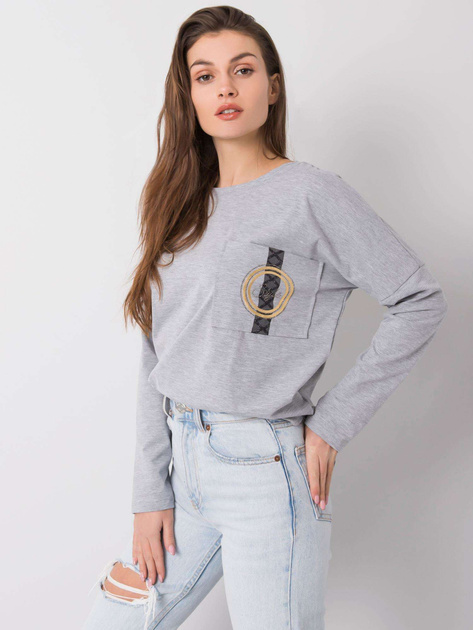 Szara bluzka Welcome