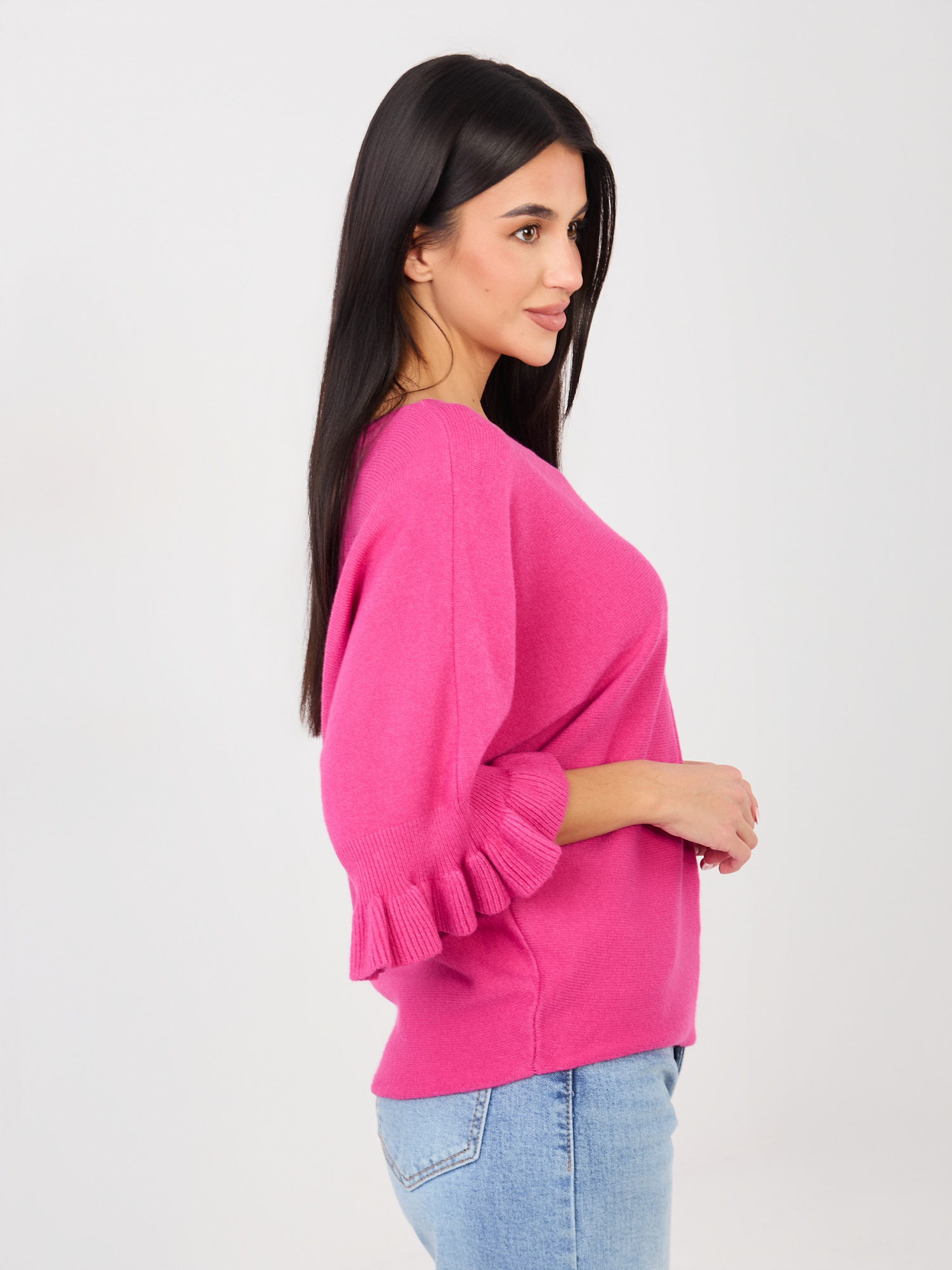 Sweter fuksjowy