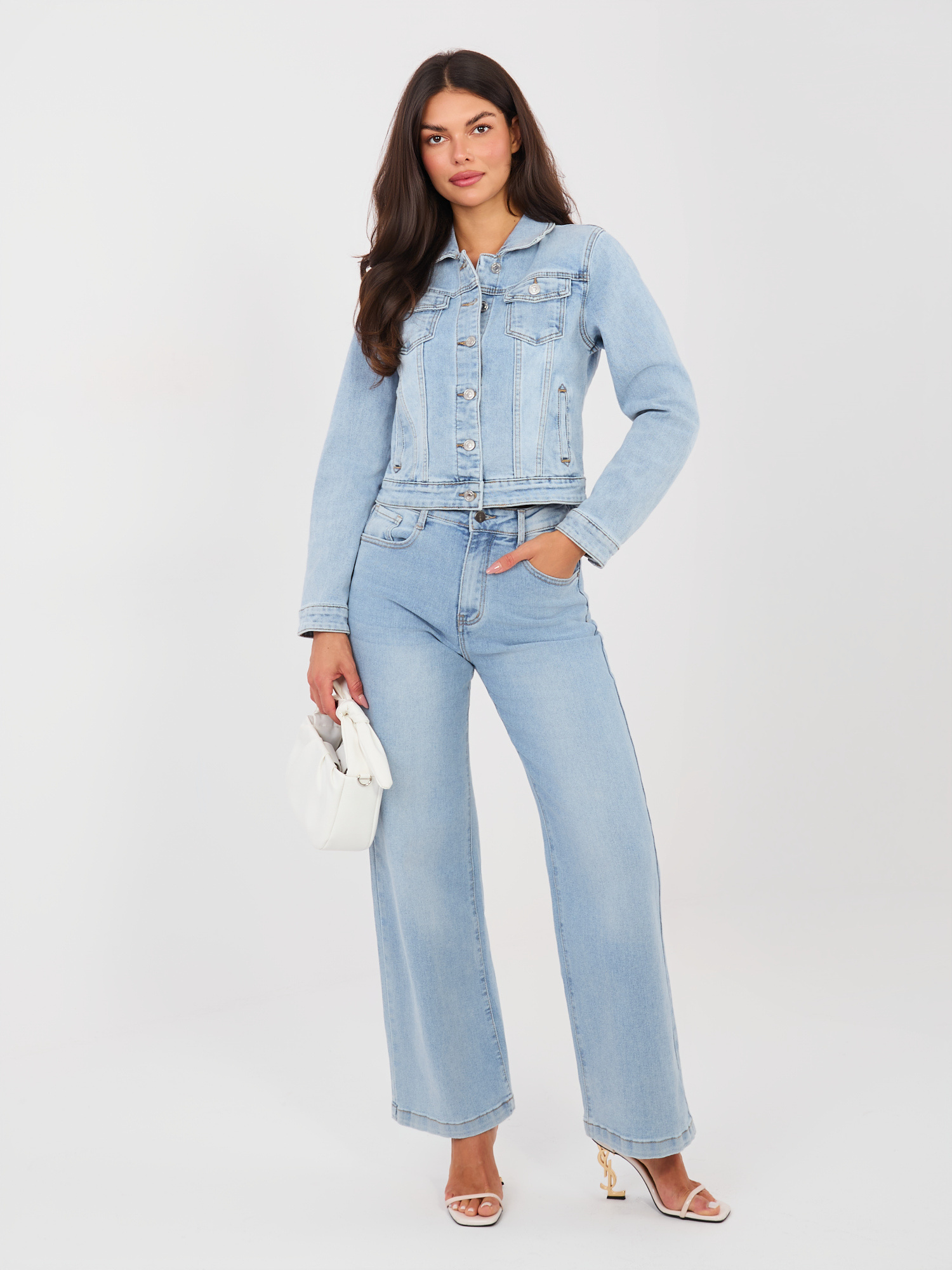 Spodnie jeans niebieski