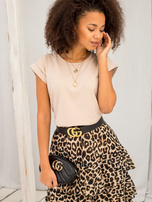 Jasnokawowy t-shirt Revolution