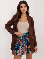 Hurt Ciemnoniebieska mini spódnica z printem