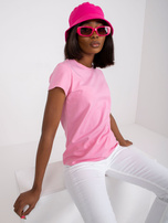 Różowy t-shirt Peachy