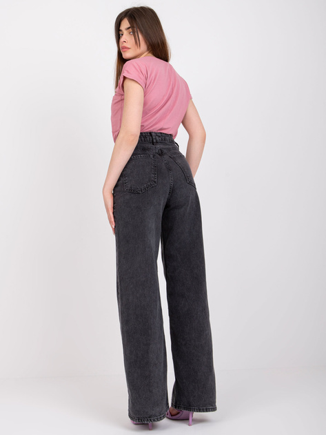 Brudnoróżowy bawełniany t-shirt basic Ventura MAYFLIES