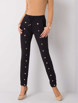 Czarne spodnie Limma