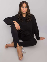 Czarny dwuczęściowy komplet damski Shanisse RUE PARIS