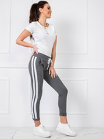 Ciemnoszare spodnie Laney