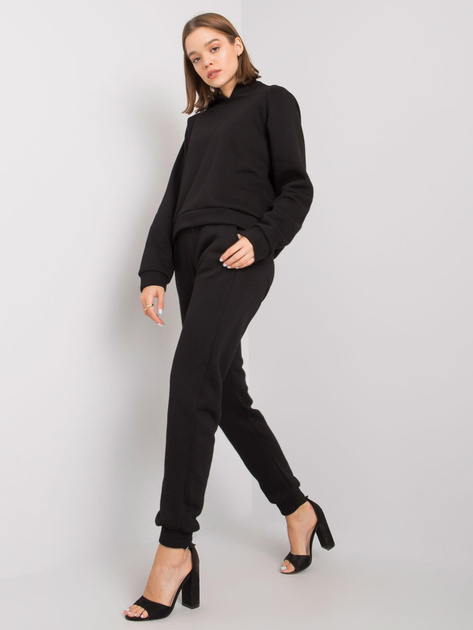 Czarny komplet z bawełny Huguette