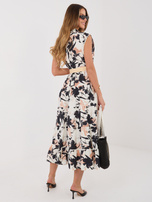 Czarna letnia sukienka bez rękawów