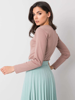 Beżowe body Louisa NIE ZNASZ MNIE