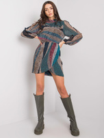 Morska sukienka damska z printami Brooks