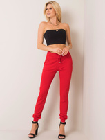 Czerwone spodnie Faster