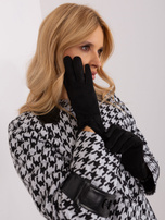 Hurtownia Czarne dotykowe rękawiczki zimowe