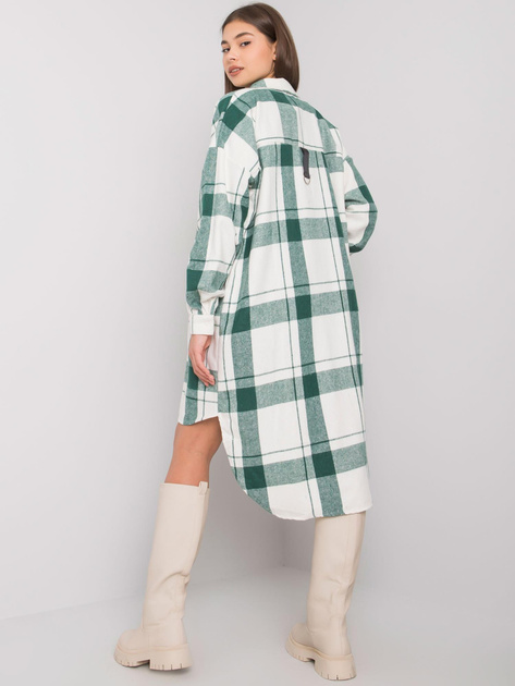 Zielona długa koszula damska Tiannah