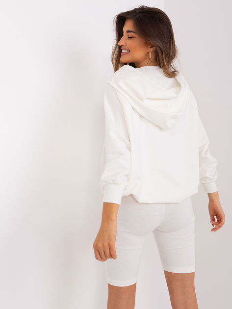 Hurt Ecru trzyczęściowy komplet casualowy z bluzą i kolarkami